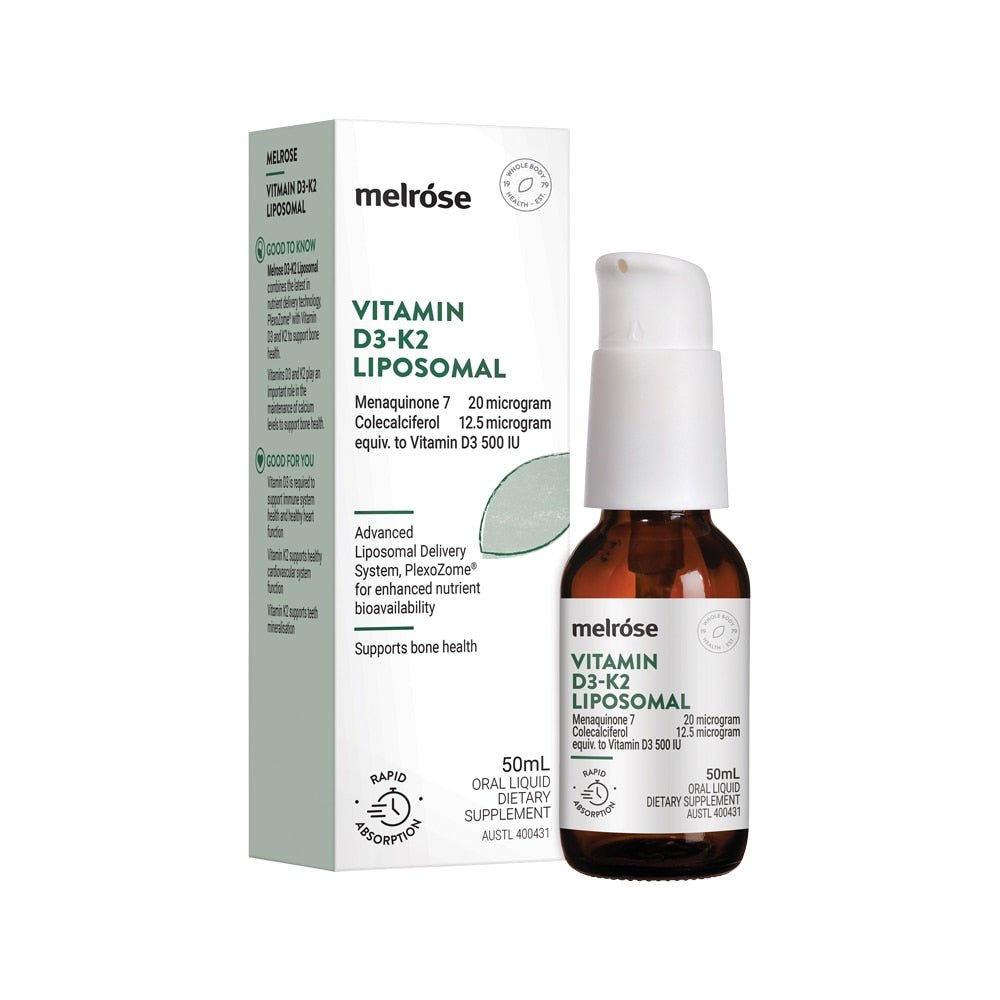 Melrose Liposomal Vitamin D3 K2 50ml