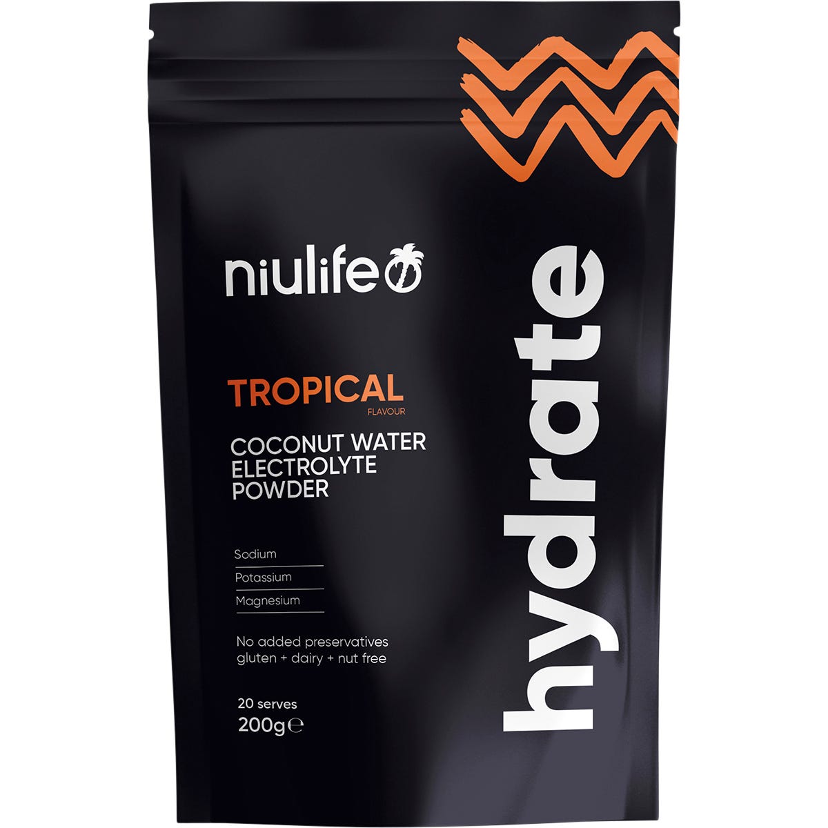 Hydrate Electrolyte Powder Tropical 200g