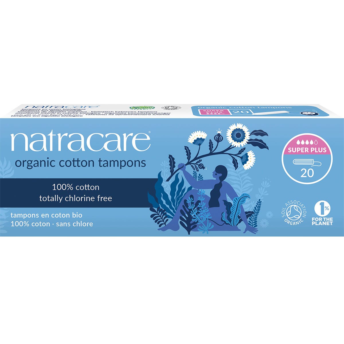 Tampons (Non-Applicator) Super Plus 20pk