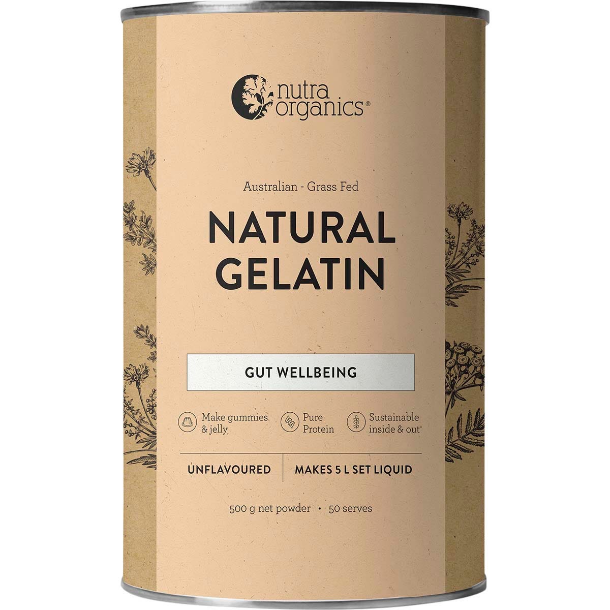 Natural Gelatin 500g