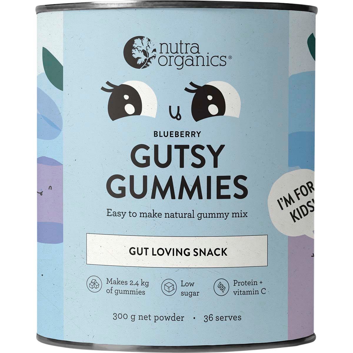 Gutsy Gummies Blueberry 300g