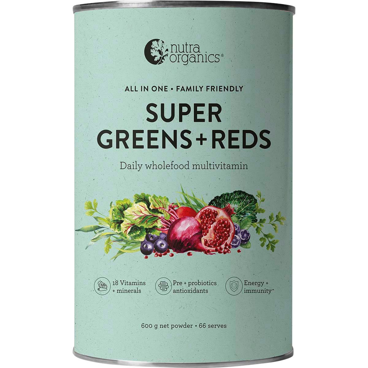 Super Greens + Reds 600g