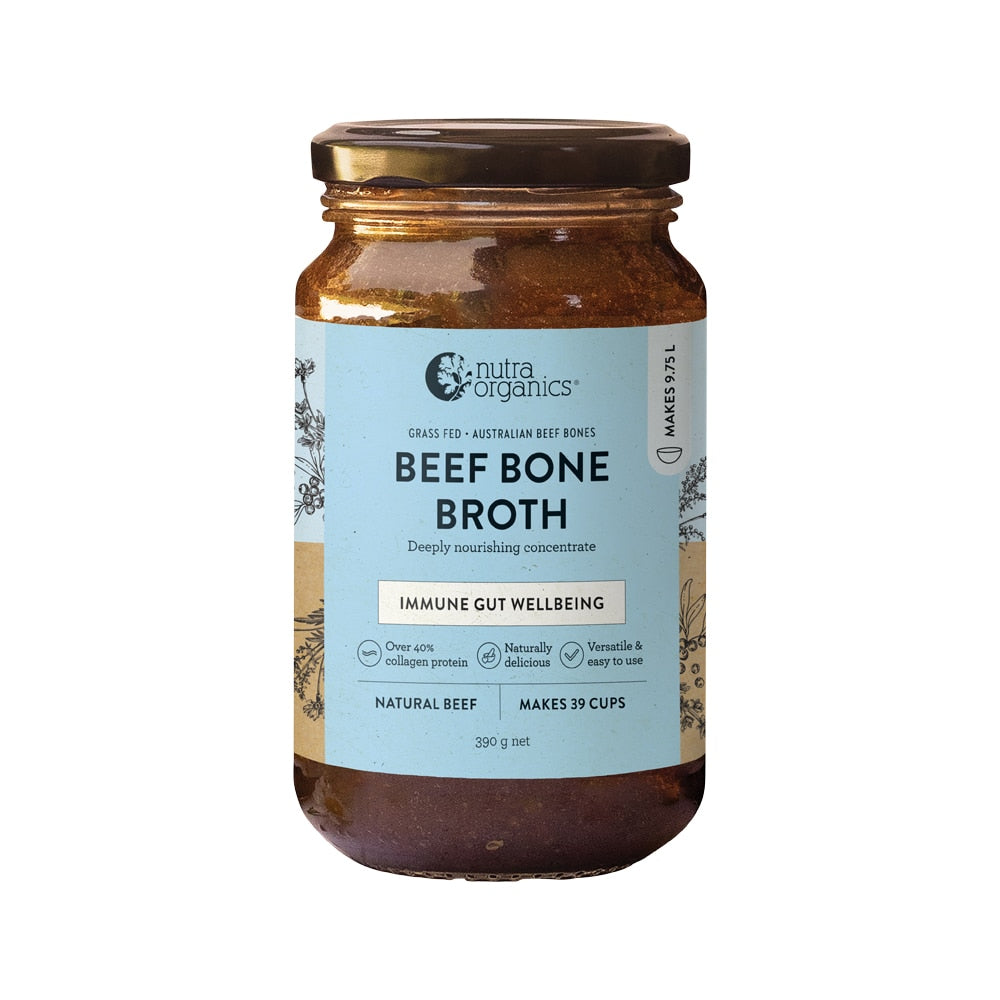Nutra Org Bone Broth Beef Concentrate Natural 390g