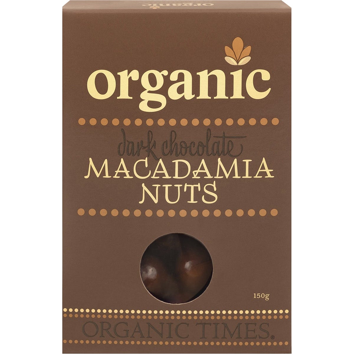 Dark Chocolate Macadamia Nuts 150g