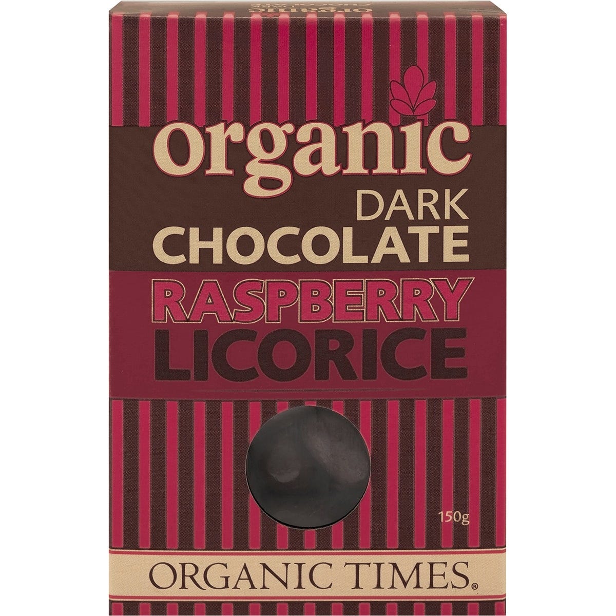 Dark Chocolate Raspberry Licorice 150g