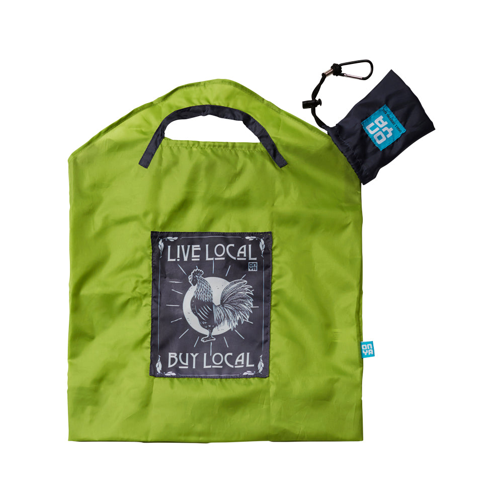 Onya Reusable Shopping Bag Apple Live Local (small)