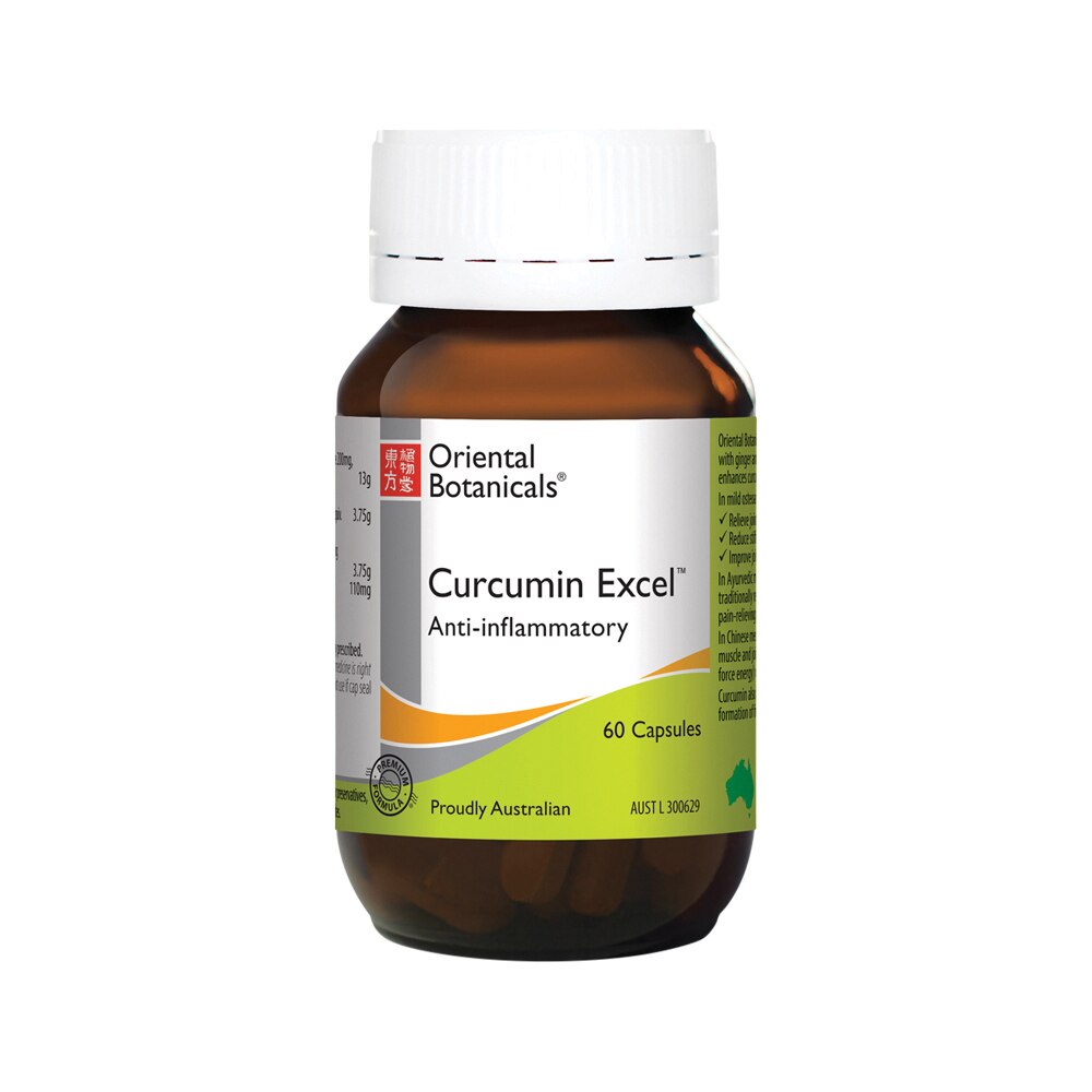 Oriental Botanicals Curcumin Excel 60c