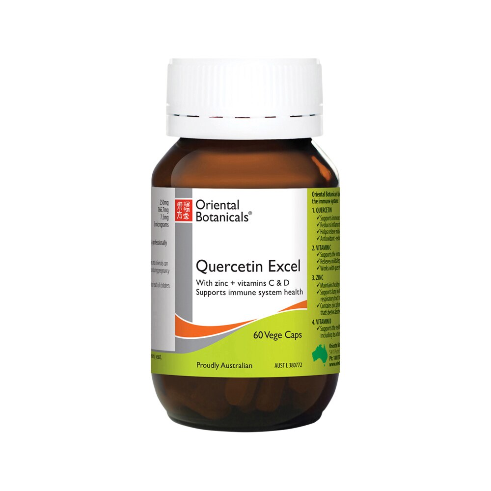 Oriental Botanicals Quercetin Excel 60vc