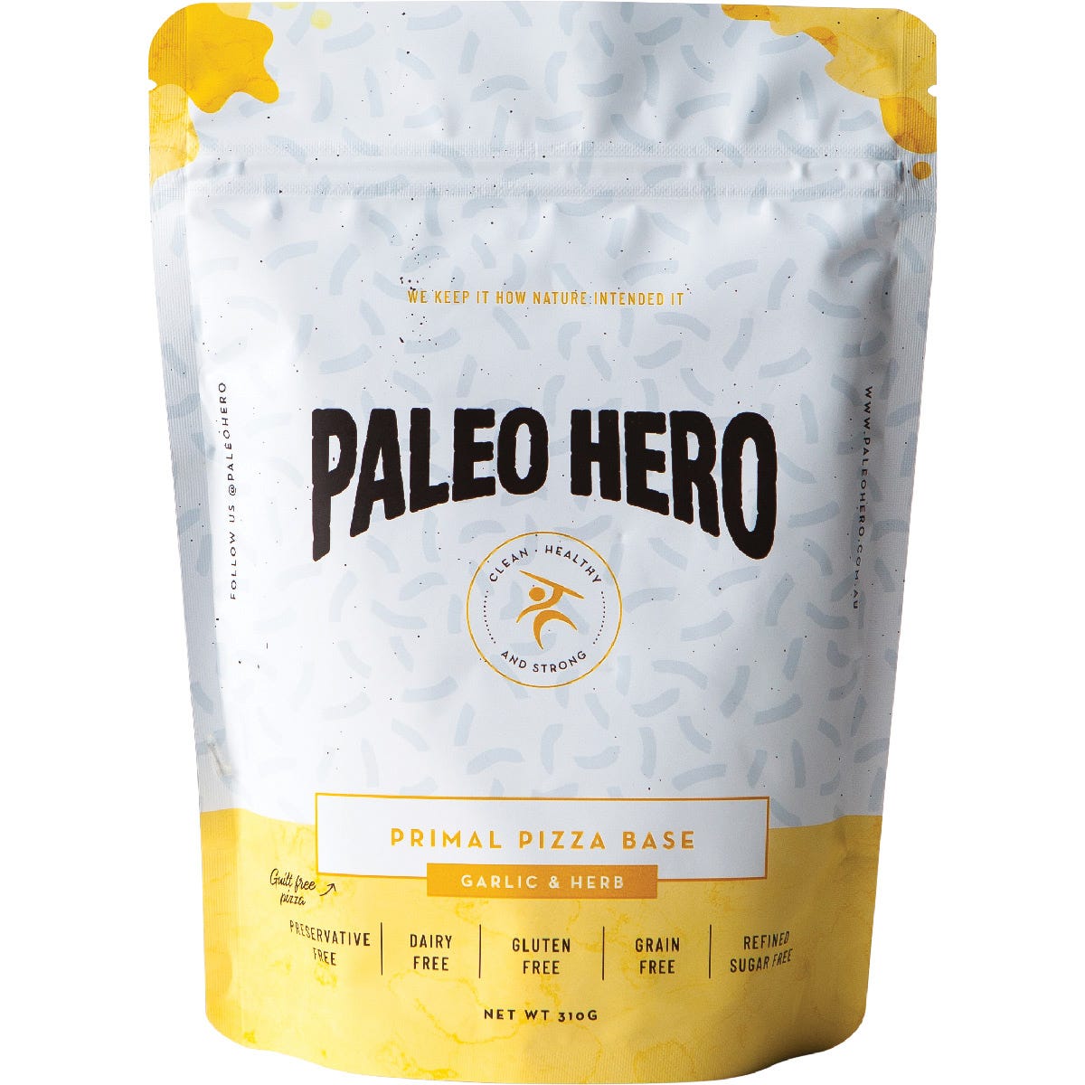 Primal Pizza Base Mix Garlic & Herb 310g