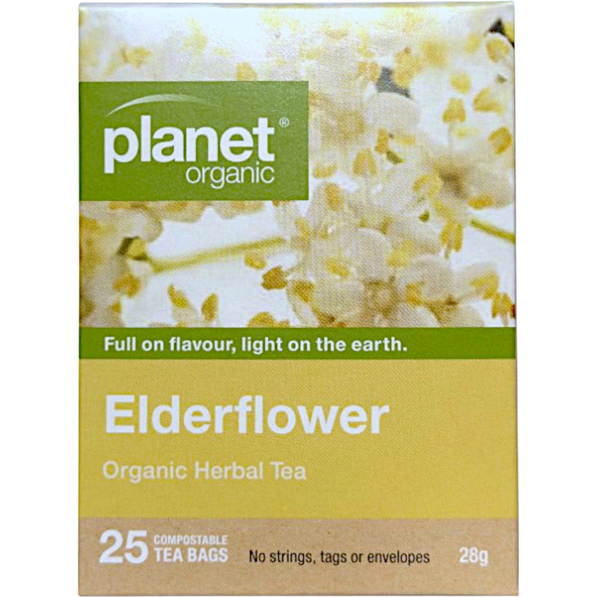 Elderflower Herbal Tea Bags x25