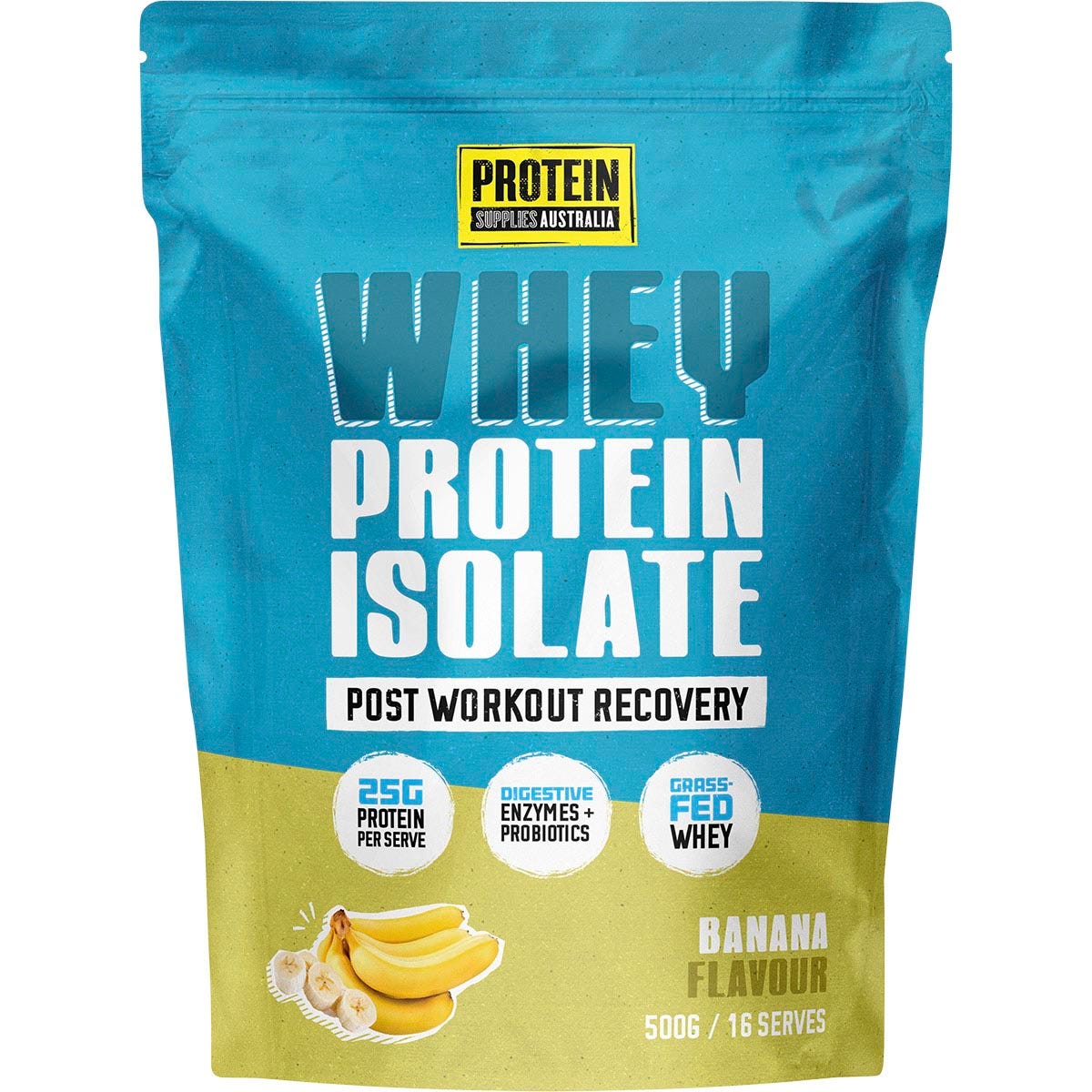 WPI Whey Protein Isolate Banana 500g