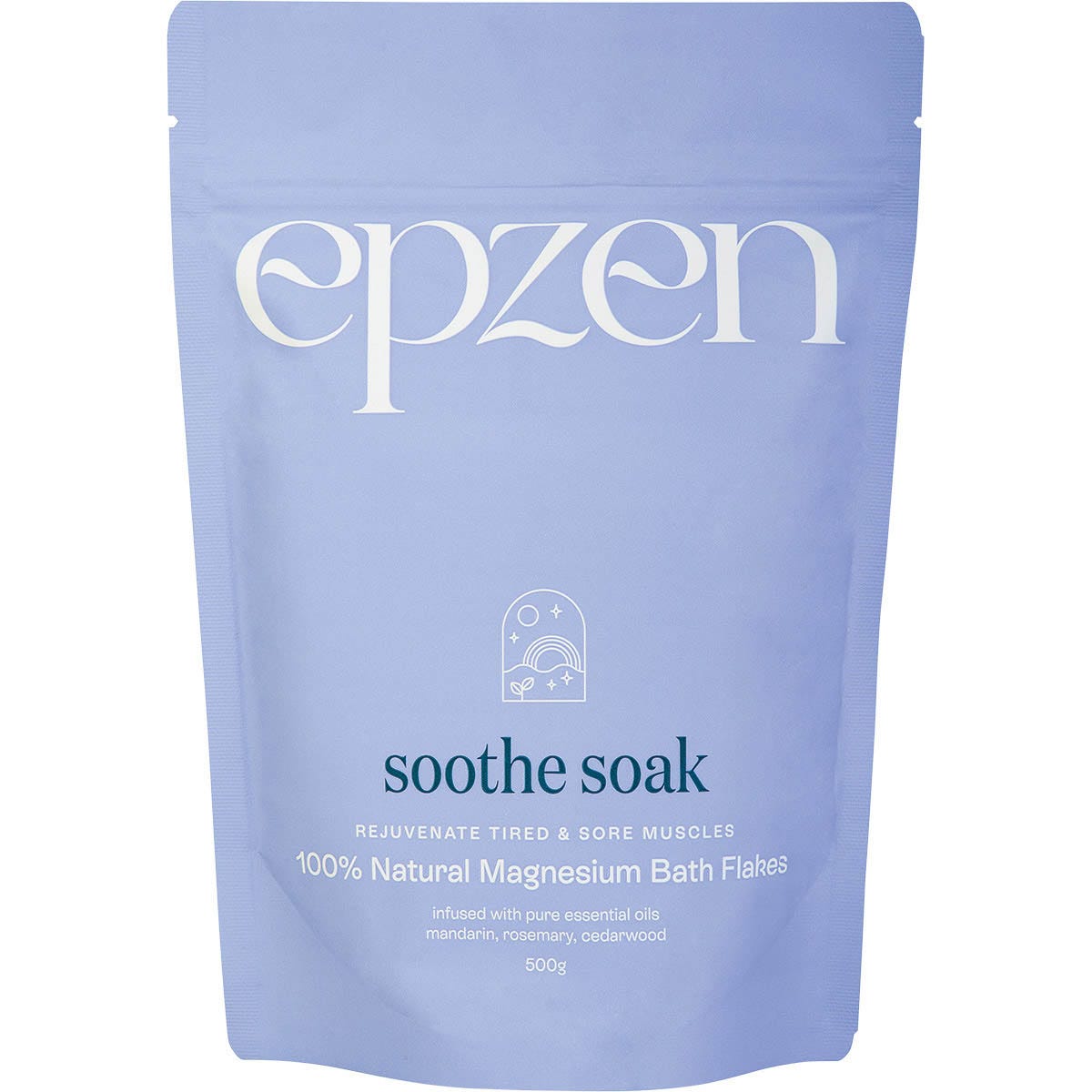 Magnesium Bath Flakes Soothe Soak 500g