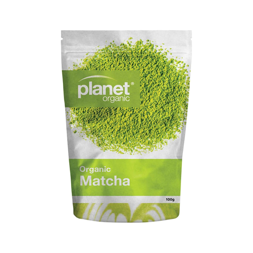 Planet Organic Org Matcha Green Tea Powder 100g
