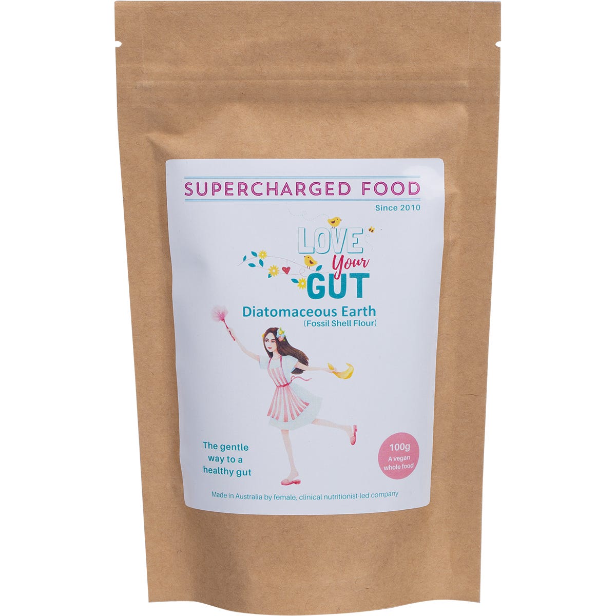 Love Your Gut Powder Diatomaceous Earth 100g