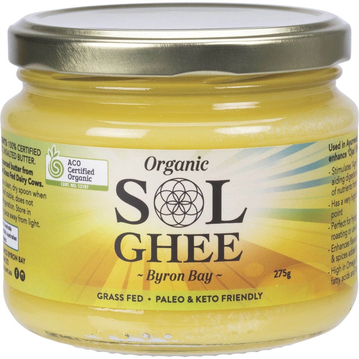 Organic Ghee 275g