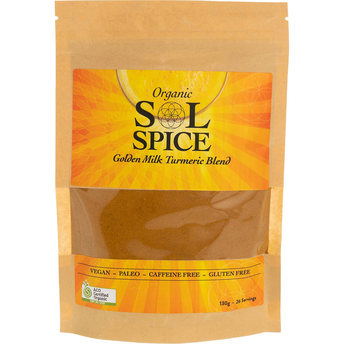 Golden Milk Turmeric Blend 130g