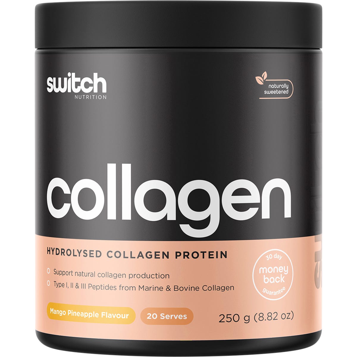 Hydrolysed Collagen Protein Mango Pineapple 250g