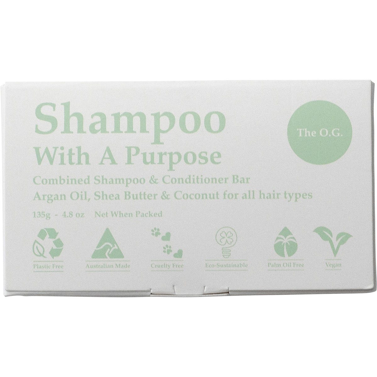 Shampoo & Conditioner Bar The O.G. for All Hair 135g