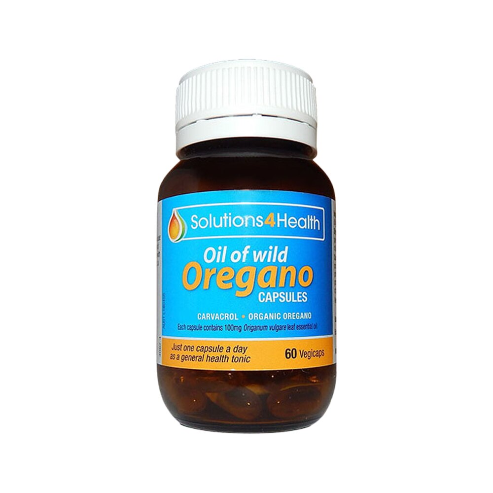 Solut 4 Health Oil Wild Oregano Capsules 60vc