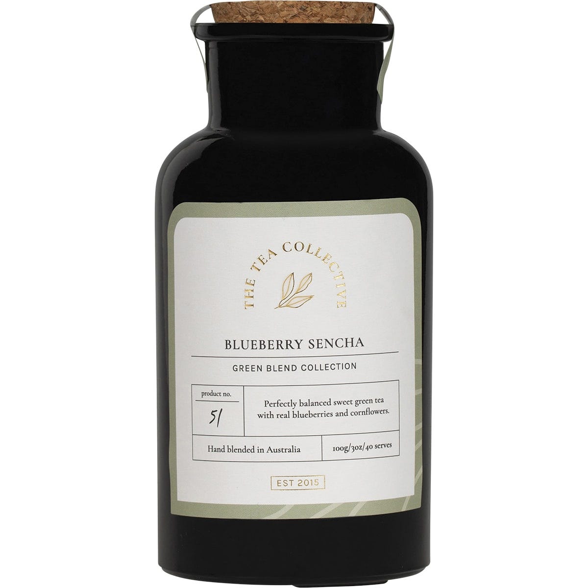 Blueberry Sencha Loose Leaf Green Blend Collection 100g