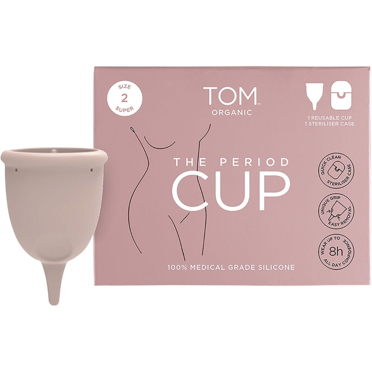 The Period Cup Size 2 Super x6