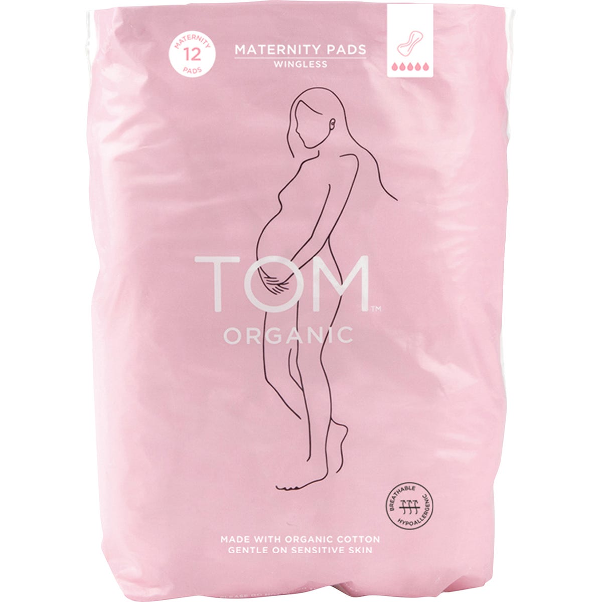 Maternity Pads Ultra Absorbent for Post Birth 3x12pk