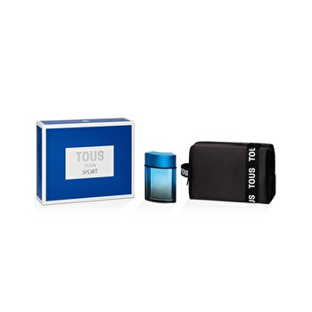 Tous Man Sport  Set Eau De Toilette 100ml & Toiletry Bag