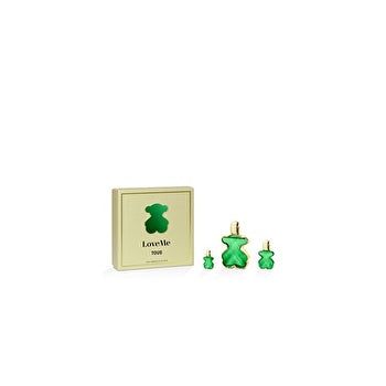 Tous Loveme The Emerald Elixir Woman Set Parfum 90ml & Vanity Case