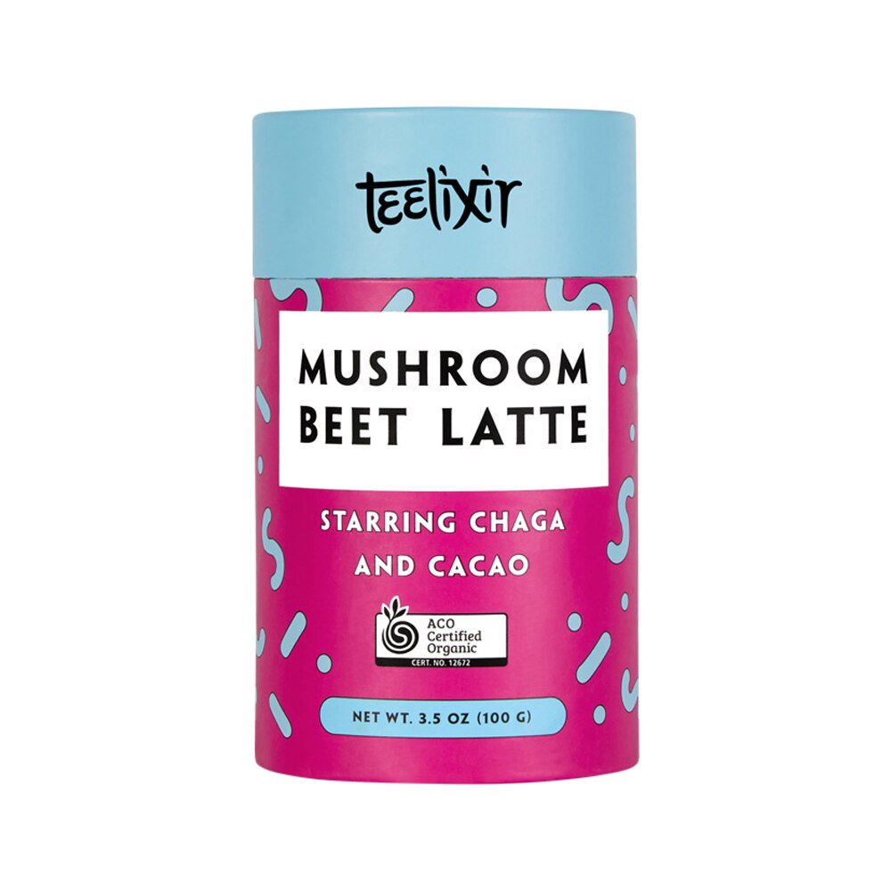 Teelixir Organic Mushroom Latte Beet 100g