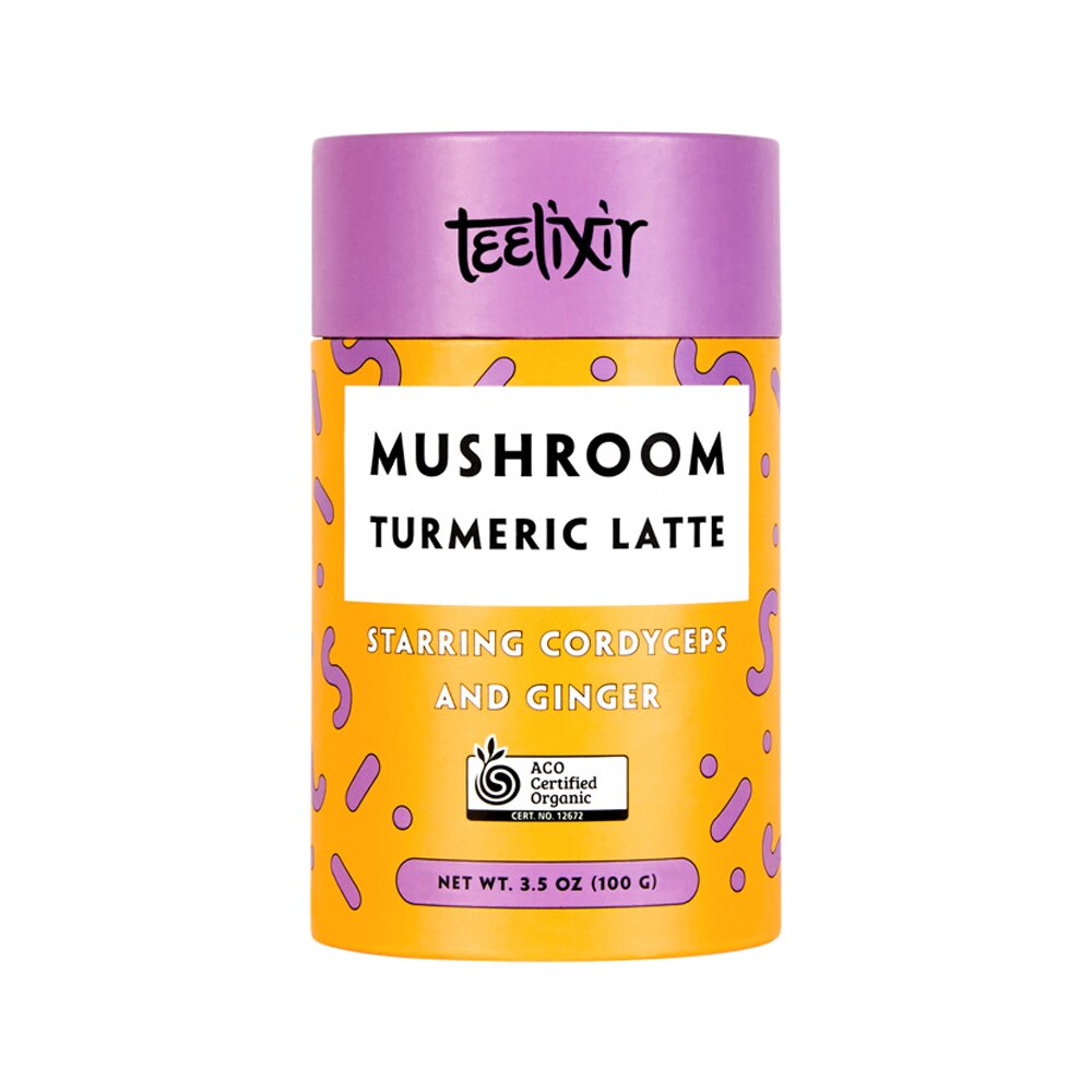Teelixir Organic Mushroom Latte Turmeric 100g