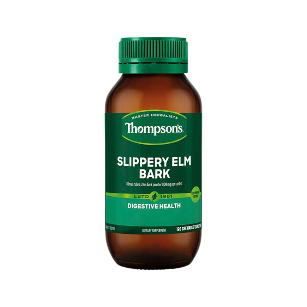 Thompsons Slippery Elm Bark Chewable 120t