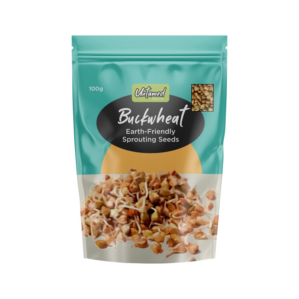 Untamed Health Sprouting Seeds Buckwheat 100g