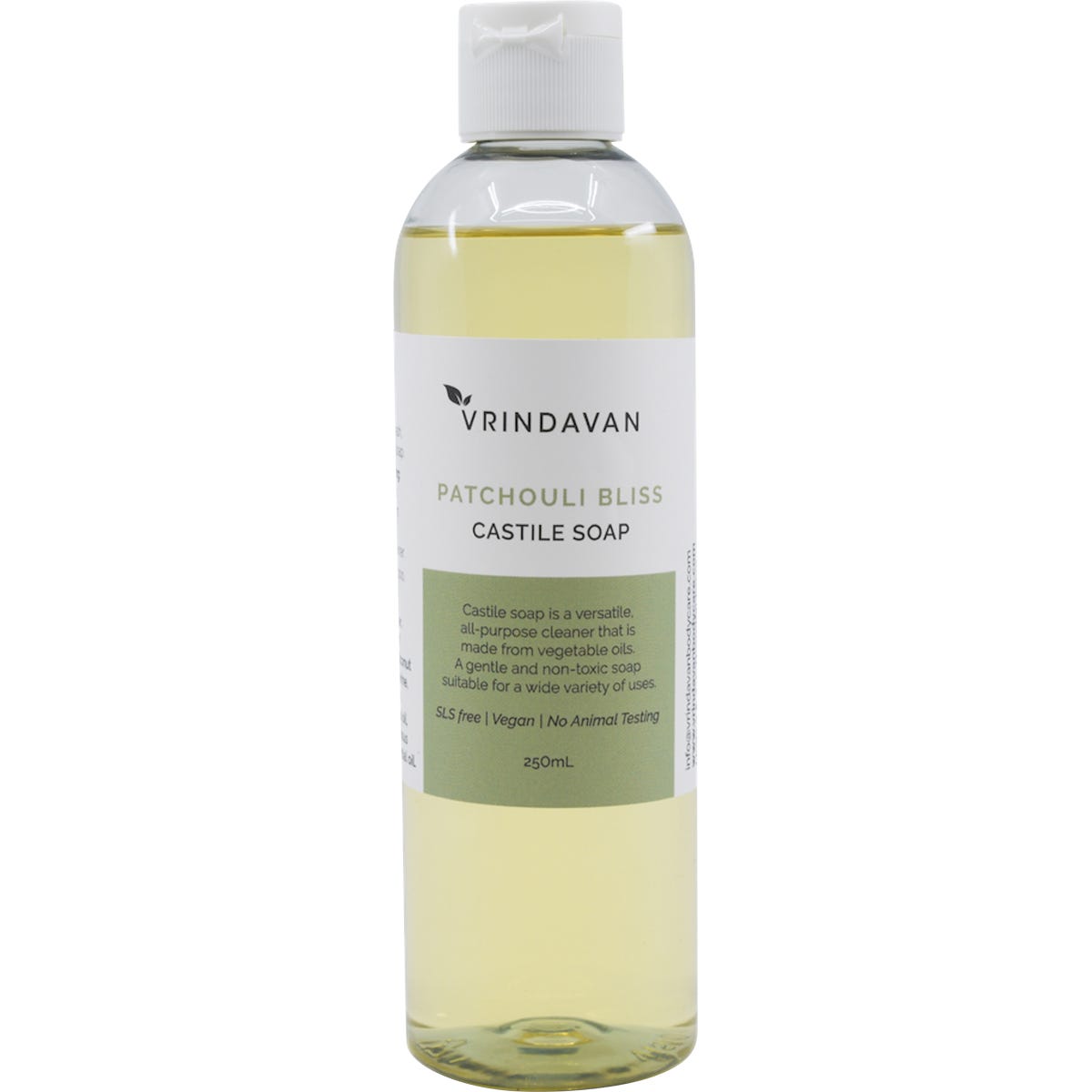Castile Soap Patchouli Bliss 250ml