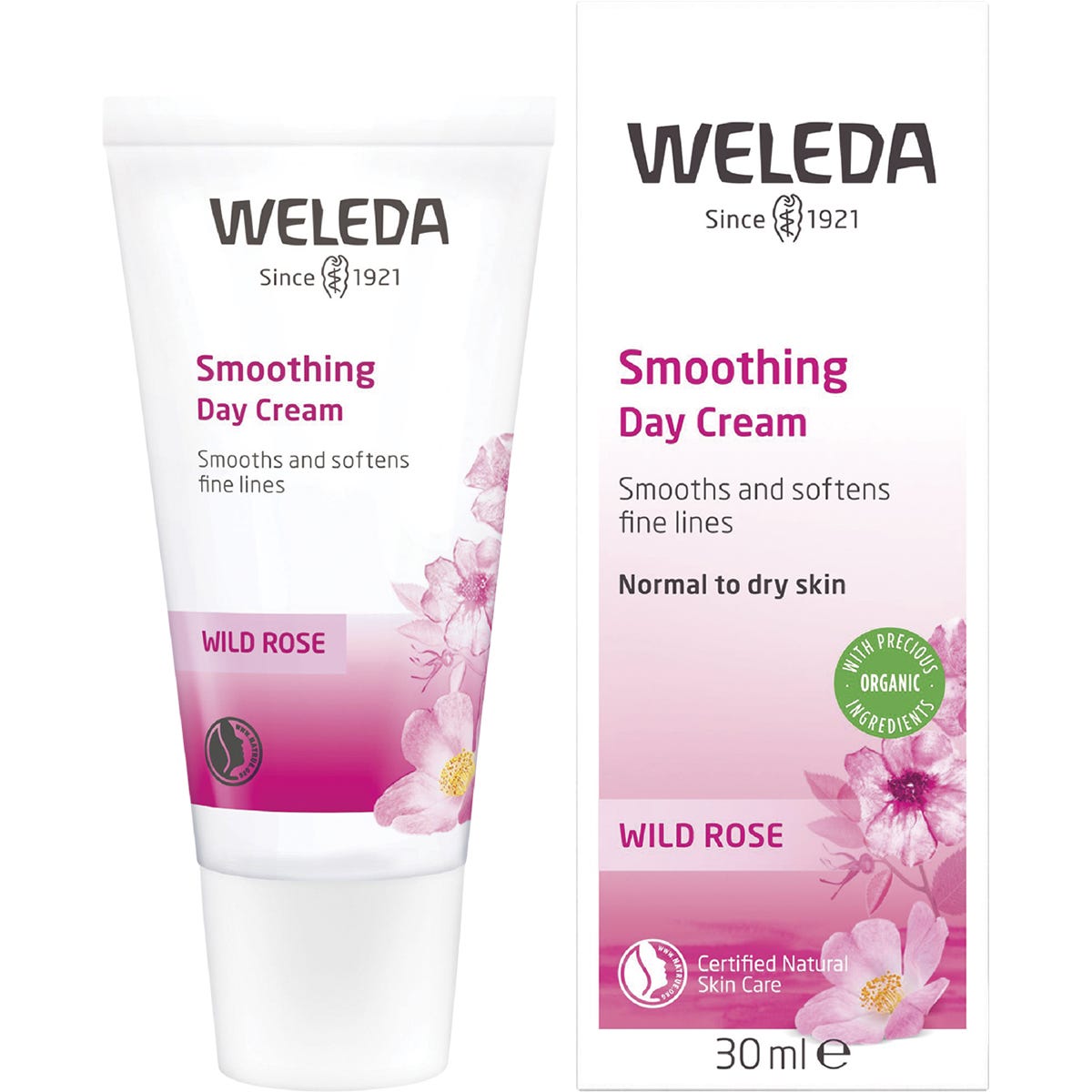 Smoothing Day Cream Wild Rose 30ml