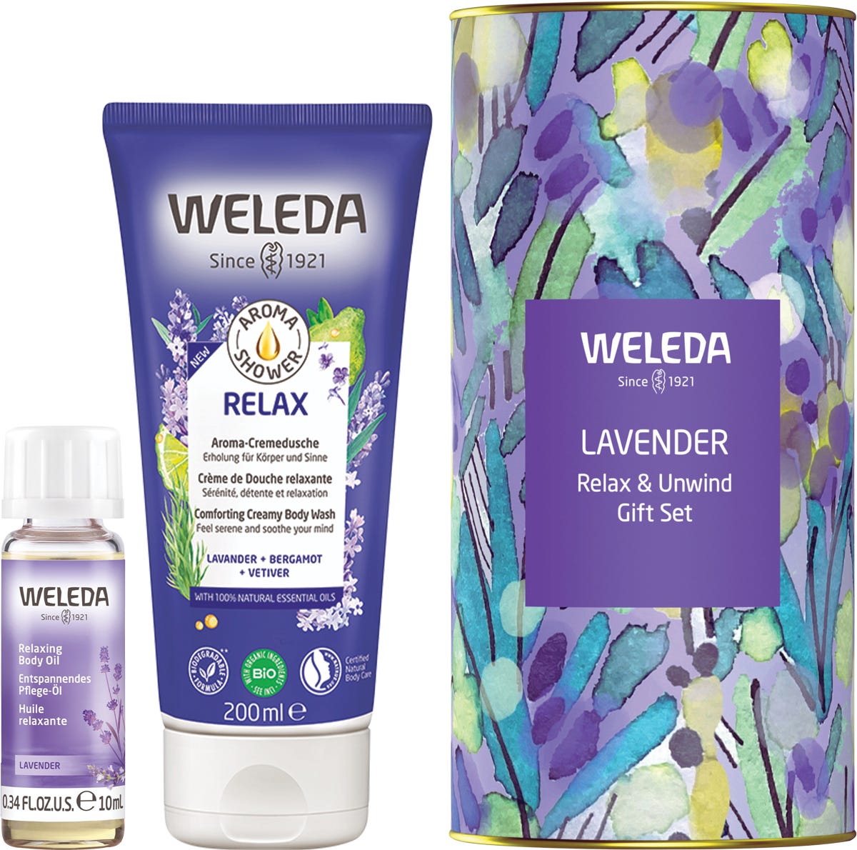 Relax & Unwind Gift Set Lavender x2