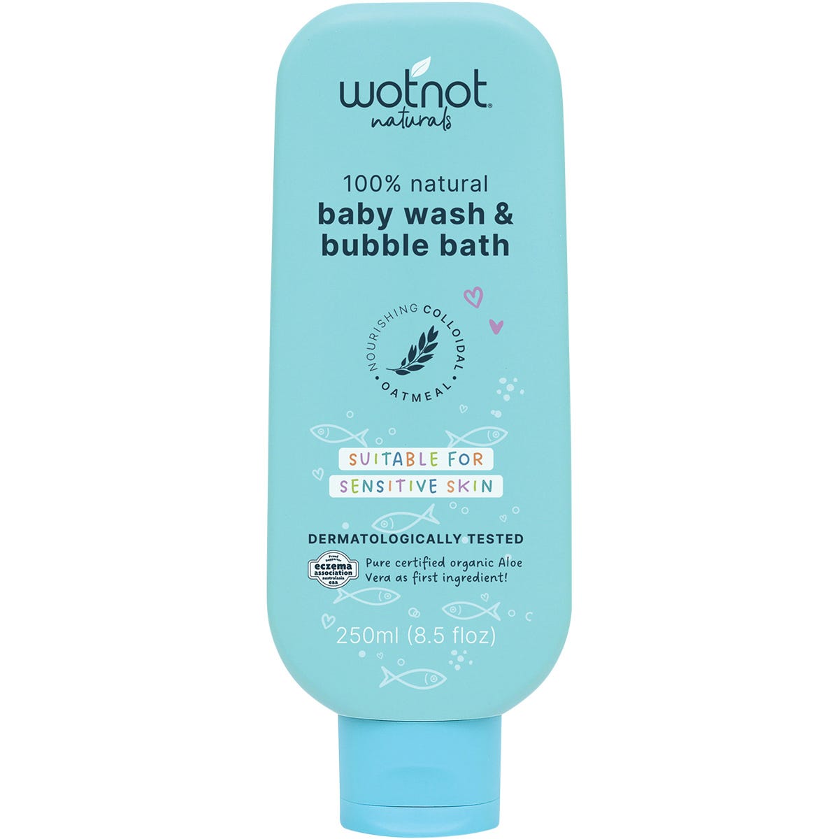 Baby Wash & Bubble Bath Suitable For Sensitive Skin 250ml