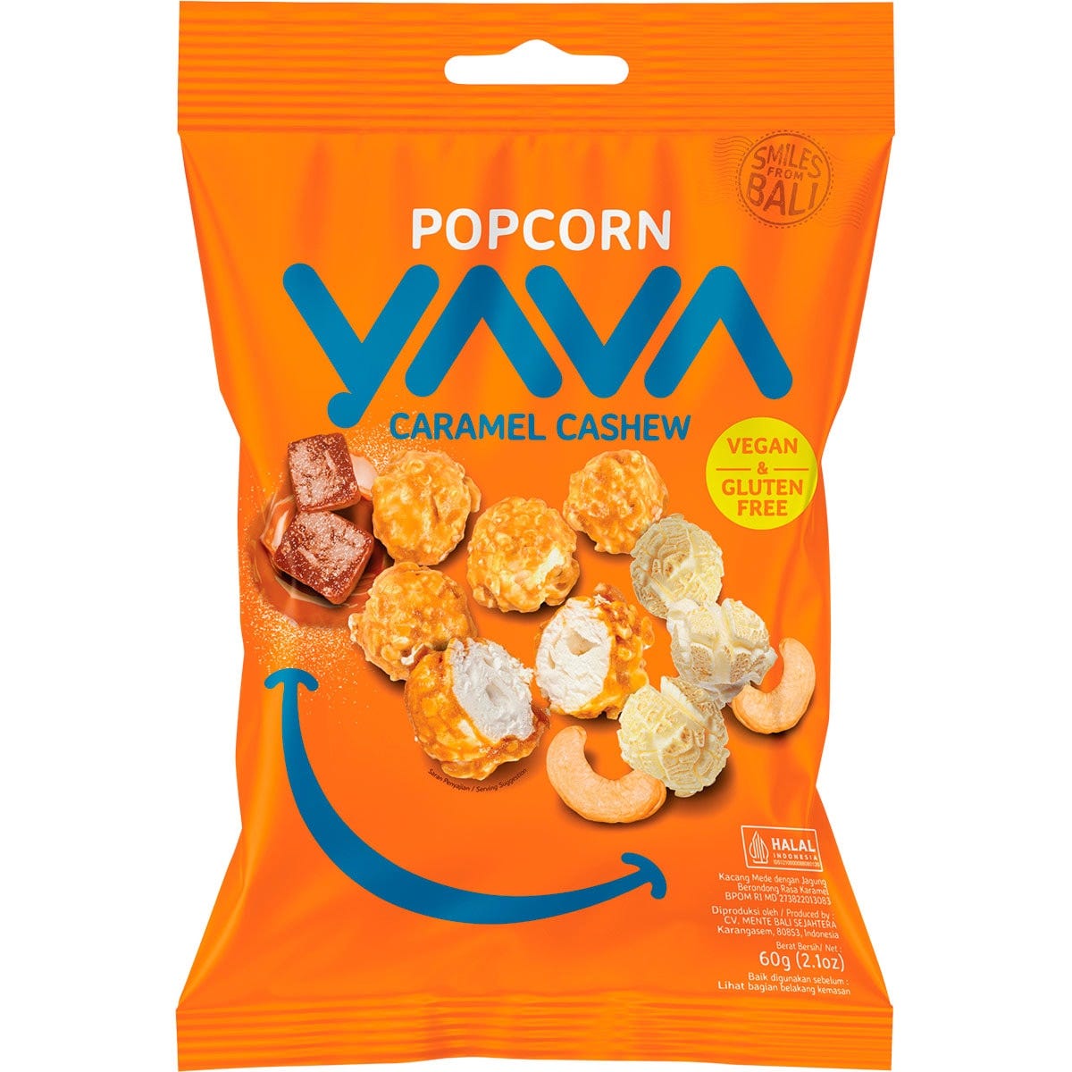 Popcorn Caramel Cashew 60g