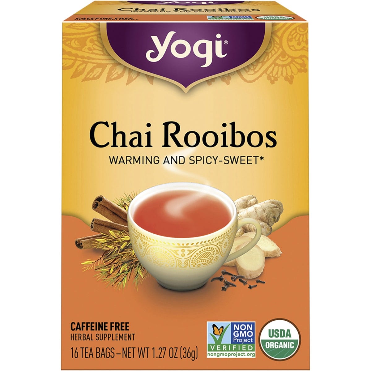Herbal Tea Bags Chai Rooibos 16pk