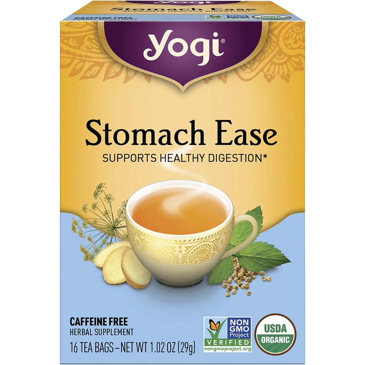Herbal Tea Bags Stomach Ease 16pk
