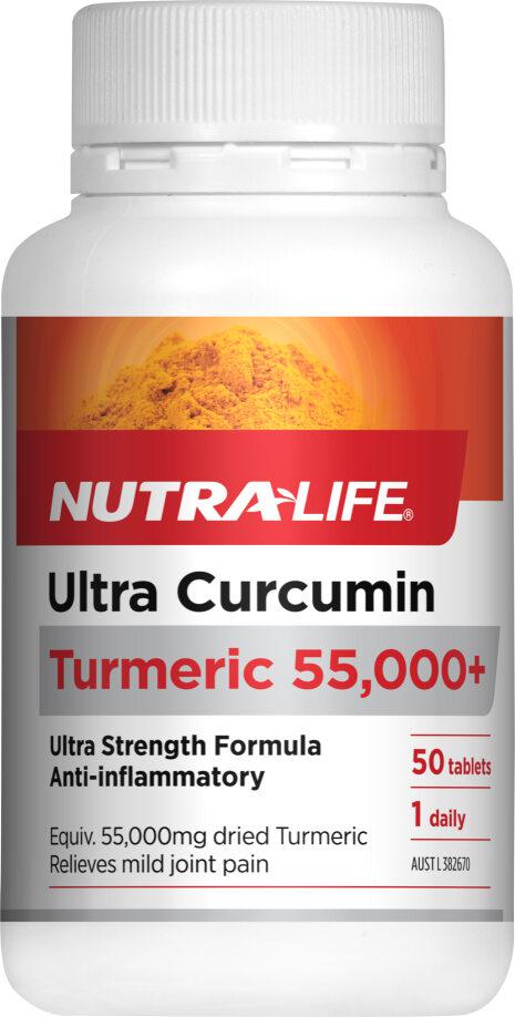 Nutralife Ultra Curcumin Turmeric 55000+ 50t